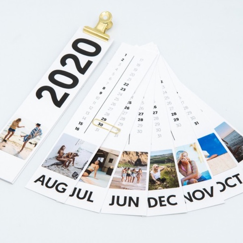 Photo-Strip calendar